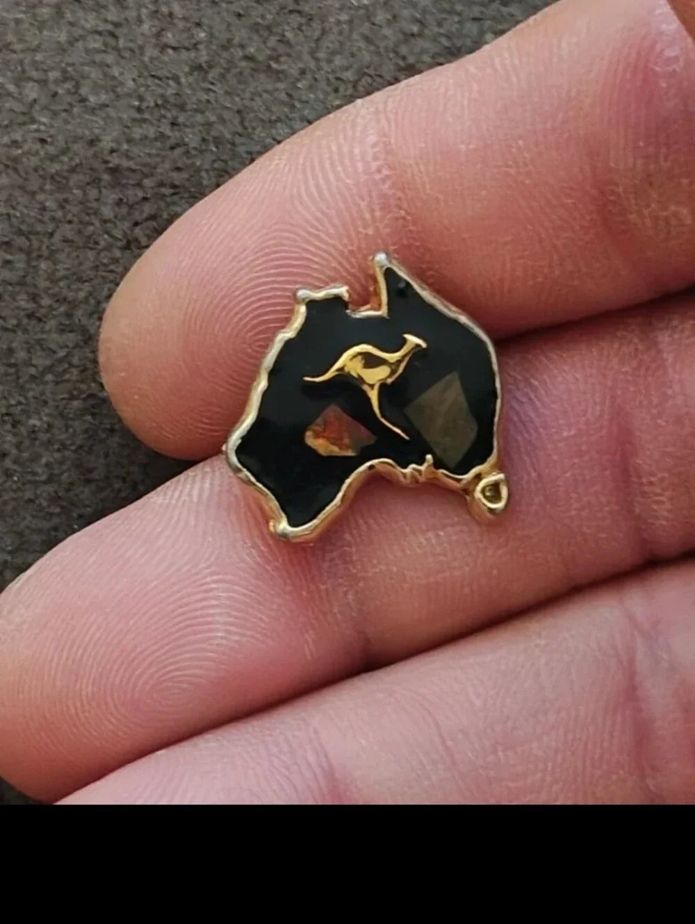 1970s/80s Australian Travel Souvenir Gold Tone Pin/Brooch.